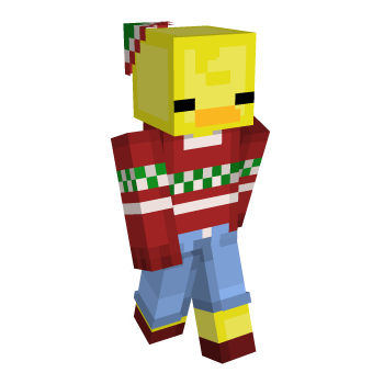 Red Orange Minecraft Skin