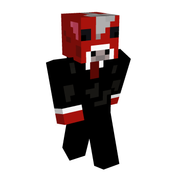 Mushroom Cow Tuxedo Minecraft Skin