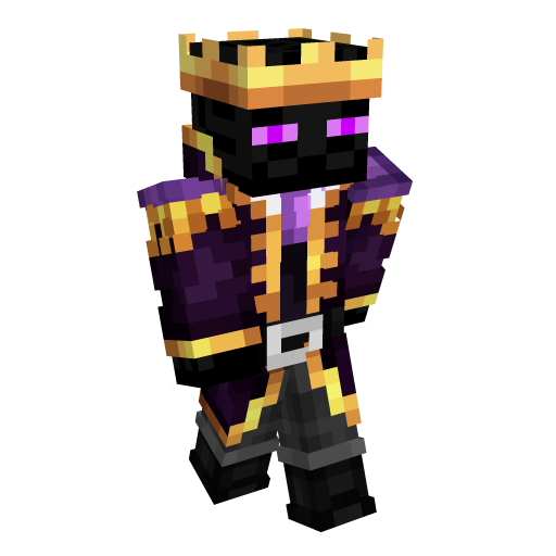 Enderman King Minecraft Skin - Laby