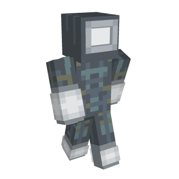 Fighter Futuristic Minecraft Skin