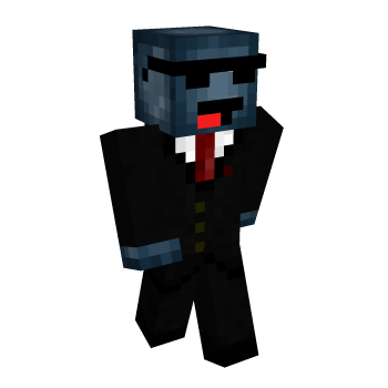 Suit Squid Minecraft Skin
