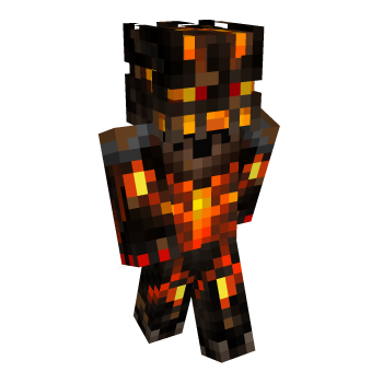 King Herobrine Minecraft Skin