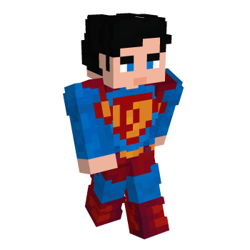 Superman Minecraft Skin