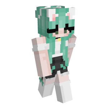 Skirt Cat Minecraft Skin