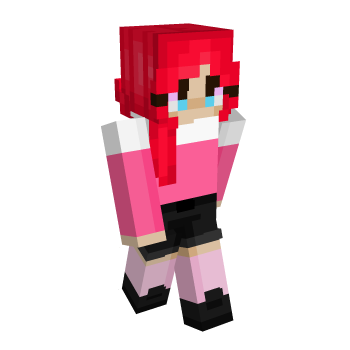Cute Pink Minecraft Skin