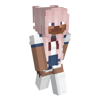 Anime Steve Minecraft Skin