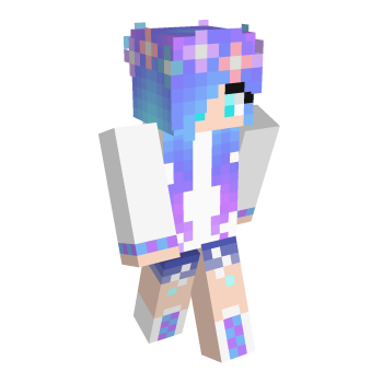 Hipster Galaxy Minecraft Skin