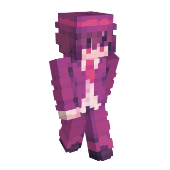 Tie Ponytail Minecraft Skin