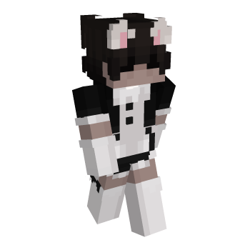 Cat Boy Maid Minecraft Skin