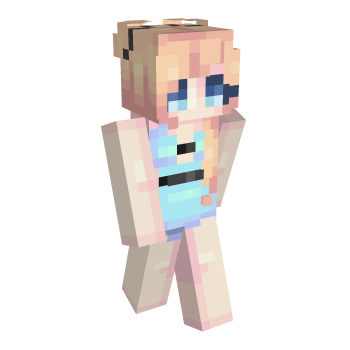 Beach Aqua Minecraft Skin