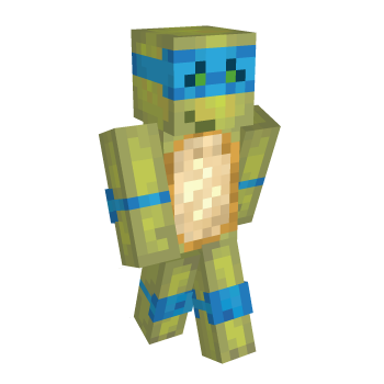 Turtle Aqua Minecraft Skin