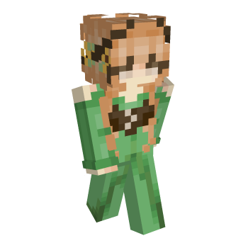 Flower Dress Minecraft Skin