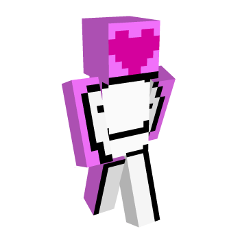 Dream Heart Minecraft Skin