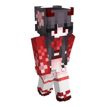Devil Egirl Minecraft Skin