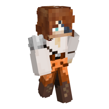 Armor Orange Outfit Minecraft Skin