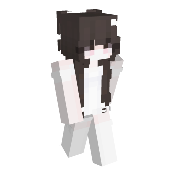 Girl Brown Hair Minecraft Skin