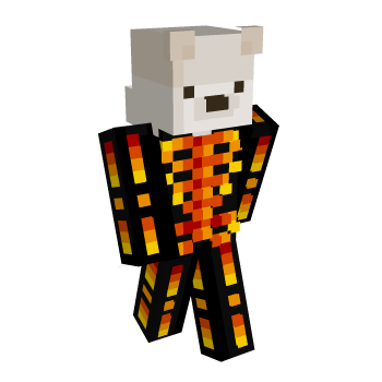Fancy Polarbear Minecraft Skin