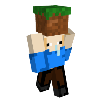 Holding Grass Minecraft Skin