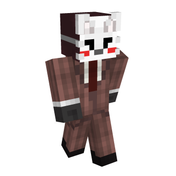 Agent Mask Minecraft Skin