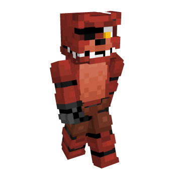 Five Nights At Freddys Eyepatch Minecraft Skin