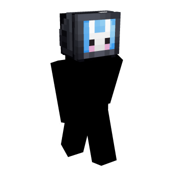 Monitor Rabbit Minecraft Skin
