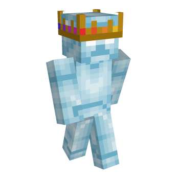 Realistic Crown Minecraft Skin
