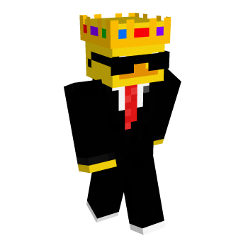 Black Crown Minecraft Skin