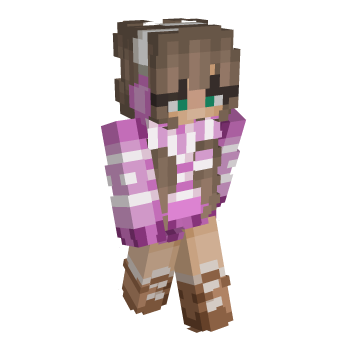 Winter Girl Minecraft Skin