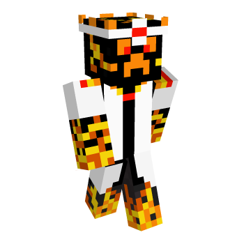 Royal Lava Minecraft Skin