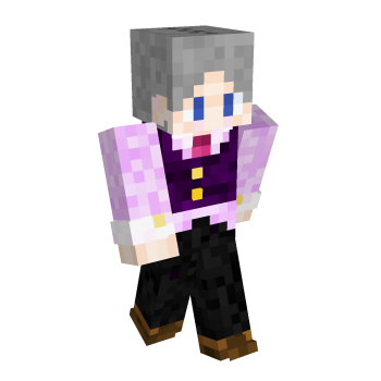 Gold Gray Minecraft Skin