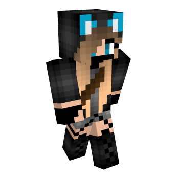 Archer Blue Minecraft Skin