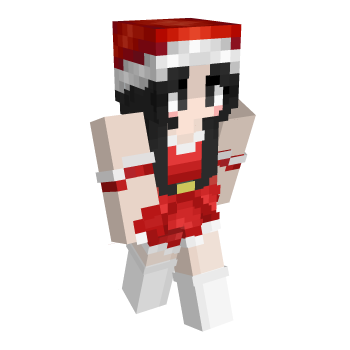 Girl Christmas Minecraft Skin
