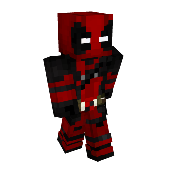 Deadpool Minecraft Skin