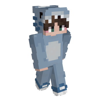 Boy Great White Shark Minecraft Skin