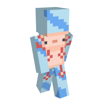 Axolotl Minecraft Skin