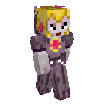 Shadow Queen Peach Minecraft Skin