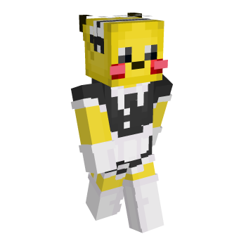 Pikachu Tie Minecraft Skin