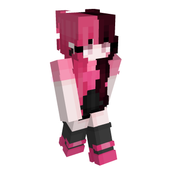 Schoolgirl Pink Minecraft Skin