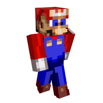 Mario Red Minecraft Skin
