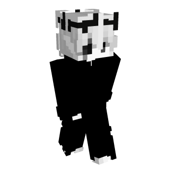 Dark Black Minecraft Skin
