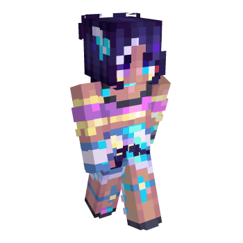 Space Shiny Minecraft Skin