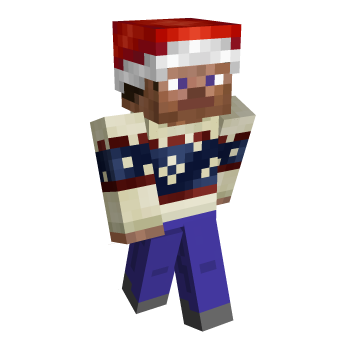 Festive Minecraft Skin