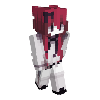 Slim Red Hair Minecraft Skin