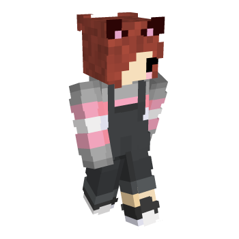 Demigirl Catgirl Minecraft Skin
