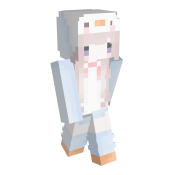 Cute Penguin Minecraft Skin
