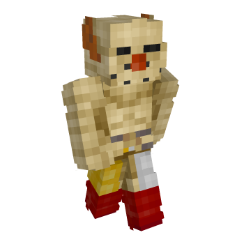 Skeleton Clown Minecraft Skin