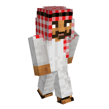 Arab Headscarf Minecraft Skin