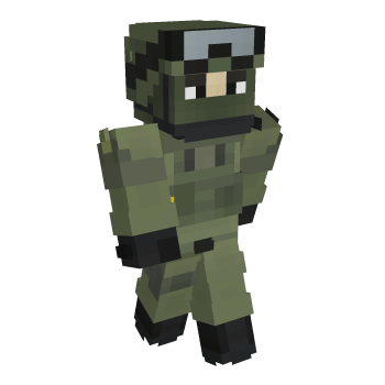 Swat Olive Minecraft Skin