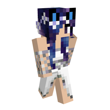 Galaxy Princess Minecraft Skin