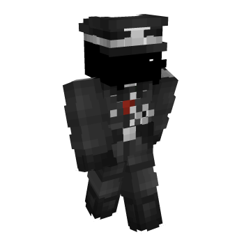 Black Officer Minecraft Skin